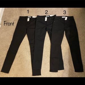 Loft - Ann Taylor Black Modern Skinny Jeans